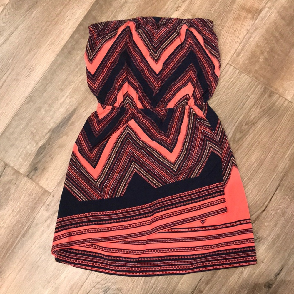 Strapless dress